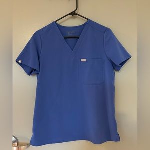 Figs Scrubs Limited Edition Denim Catarina Scrub Top